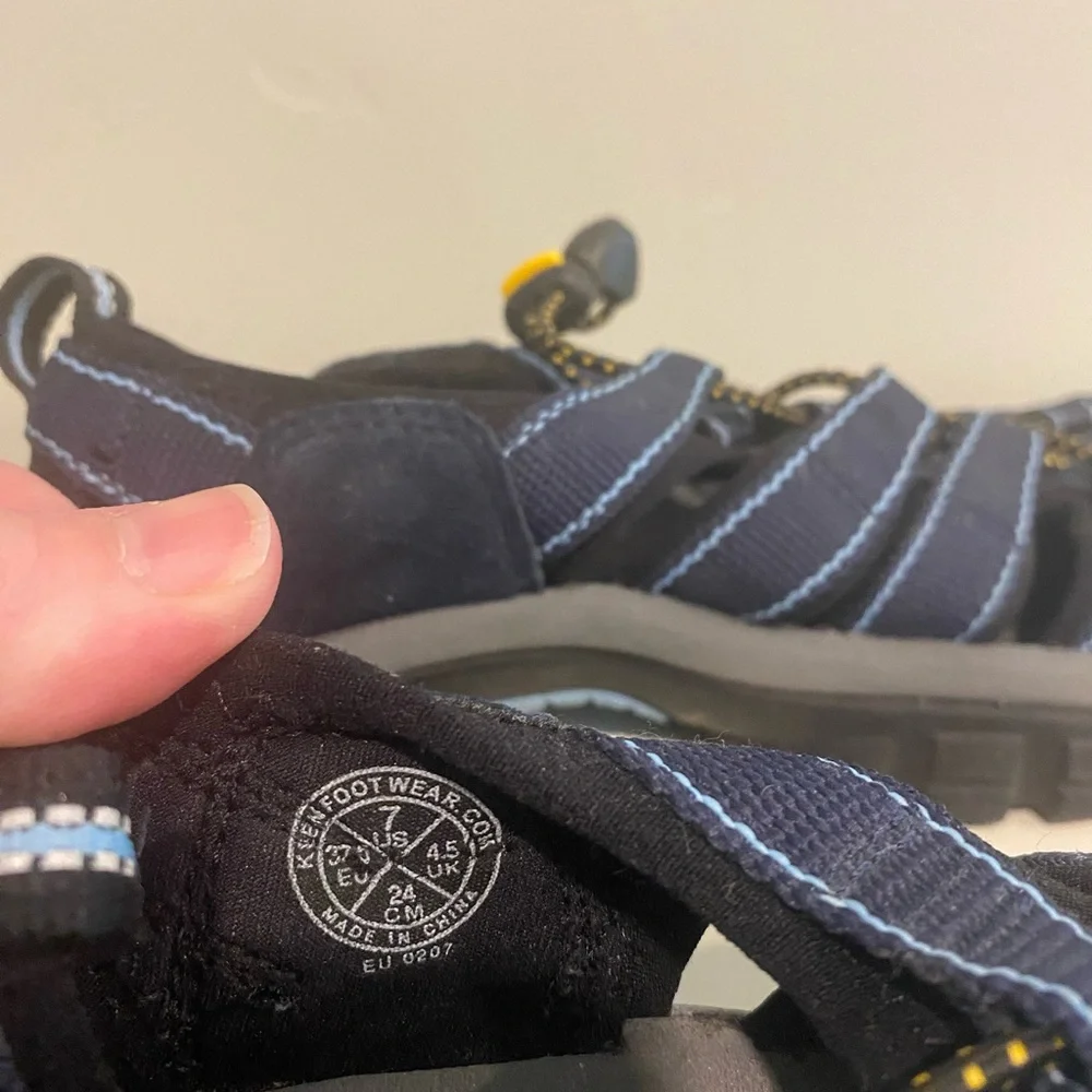 Keen Navy Blue and Black Outdoor Sandals